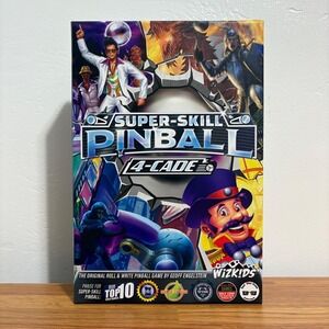 WizKids Super-Skill Pinball 4-Cade Board Game Roll & Write Geoff Engelstein 2020